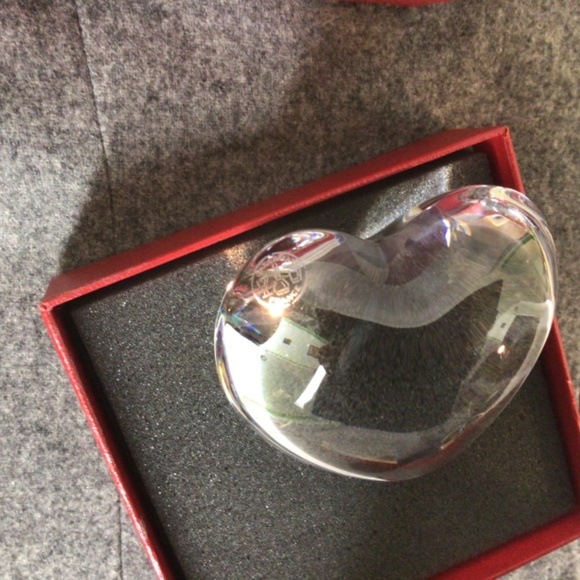 Baccarat crystal heart - Picture 7 of 10